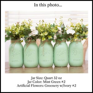 Rustic Mason Jar Centerpieces, Baptism Decorations Girl Baptism Centerpieces for Baptism Decorations for Girls, Baptism Centerpieces Girl image 6