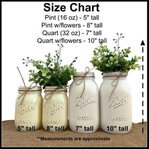 Rustic Mason Jar Centerpieces, Baptism Decorations Girl Baptism Centerpieces for Baptism Decorations for Girls, Baptism Centerpieces Girl image 4