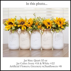 Rustic Mason Jar Centerpieces, Baptism Decorations Girl Baptism Centerpieces for Baptism Decorations for Girls, Baptism Centerpieces Girl image 9