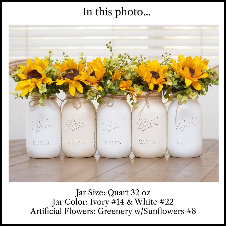 Rustic Mason Jar Centerpieces, Baptism Decorations Girl Baptism Centerpieces for Baptism Decorations for Girls, Baptism Centerpieces Girl image 9