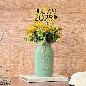 Personalized Class of 2025 Centerpiece, Class of 2025 Decorations, 2025 Graduation Decorations, Graduation Party Decoration Grad Party