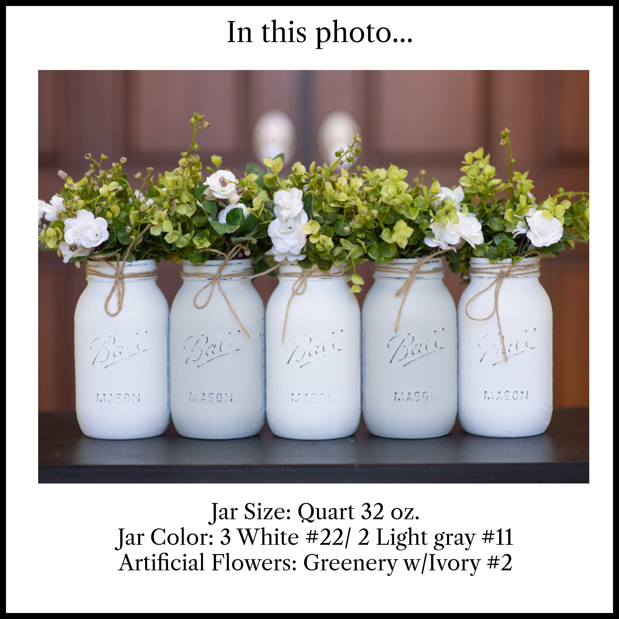 Baby Shower Mason Jar Centerpieces Baby Shower Mason Jars Etsy Canada