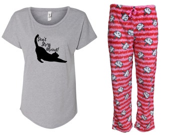 personalised cat pyjamas
