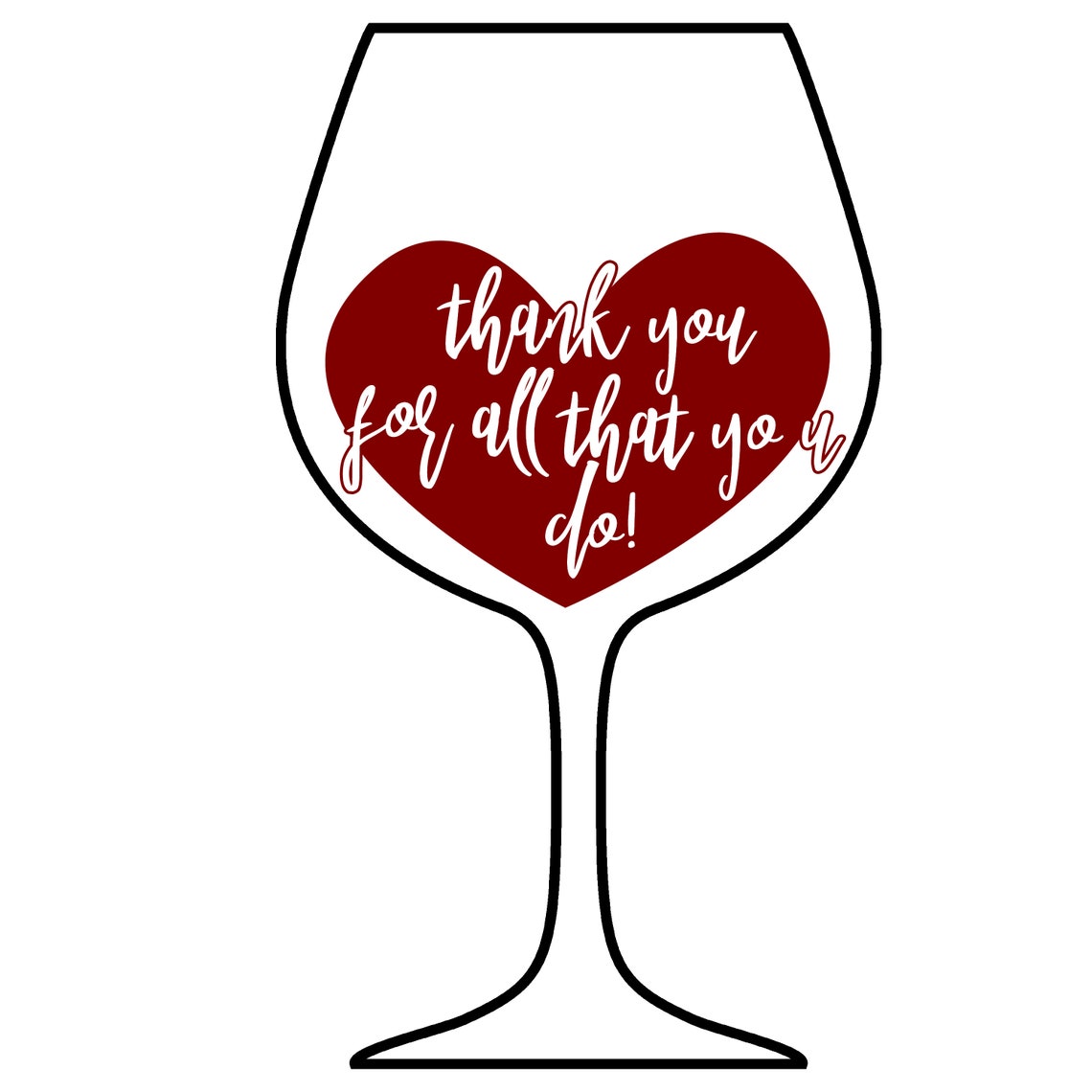 Thank You Wine Bag Thank You Gift Wine Bag Rustic Wine Etsy