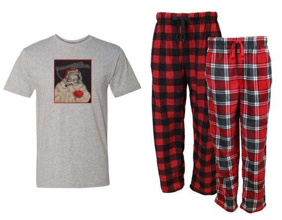 Brother Bear | Men Red Plaid Christmas Pajama Family Gift Brother Bear | Men Red Plaid Christmas Pajama Family Gift
