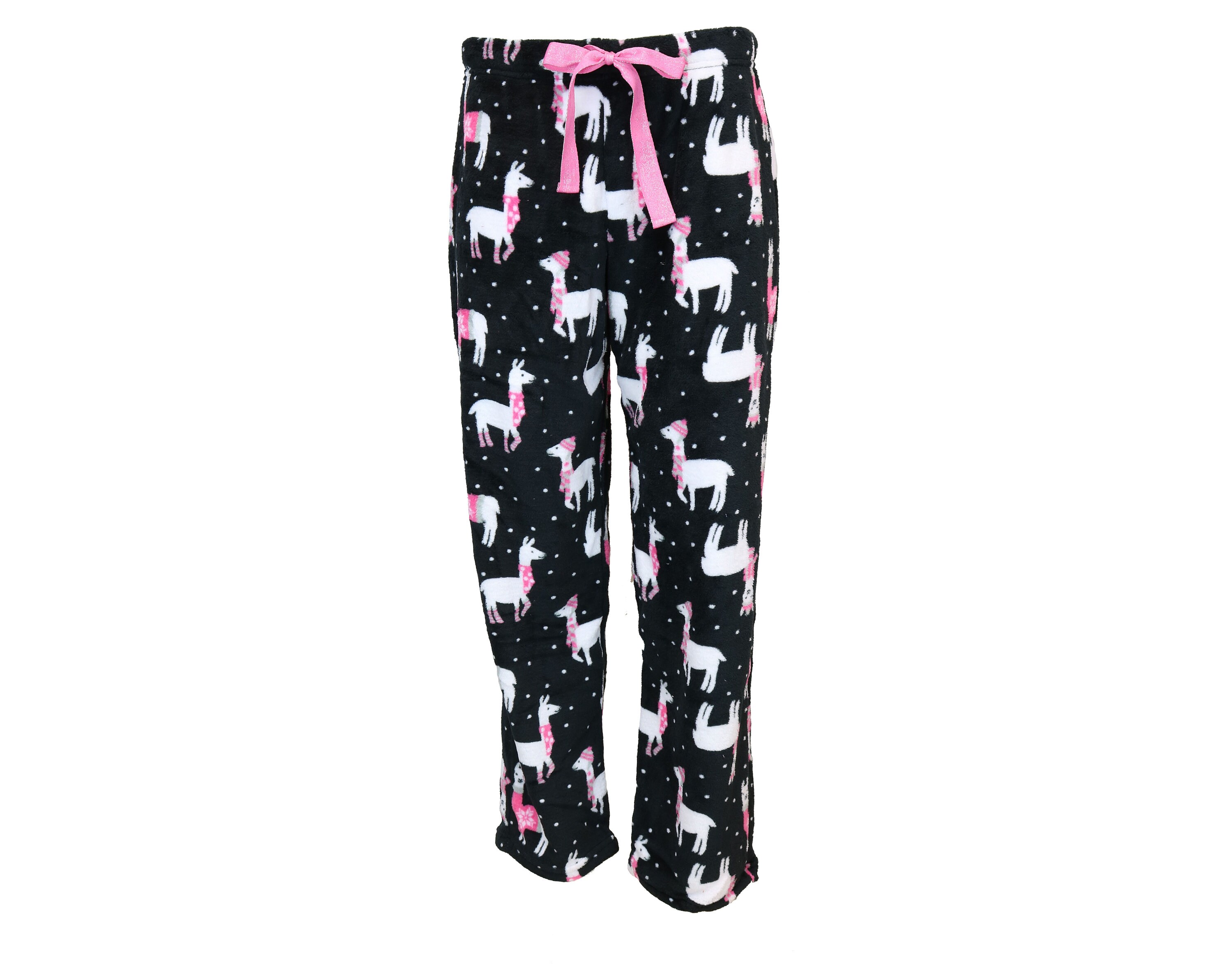 Snowing Not Going Llama Pink Winter Pajama Set Llama Pajama Set Pun Funny Puns Alpaca PJ Set Gift for College Daughter Positivity Etsy