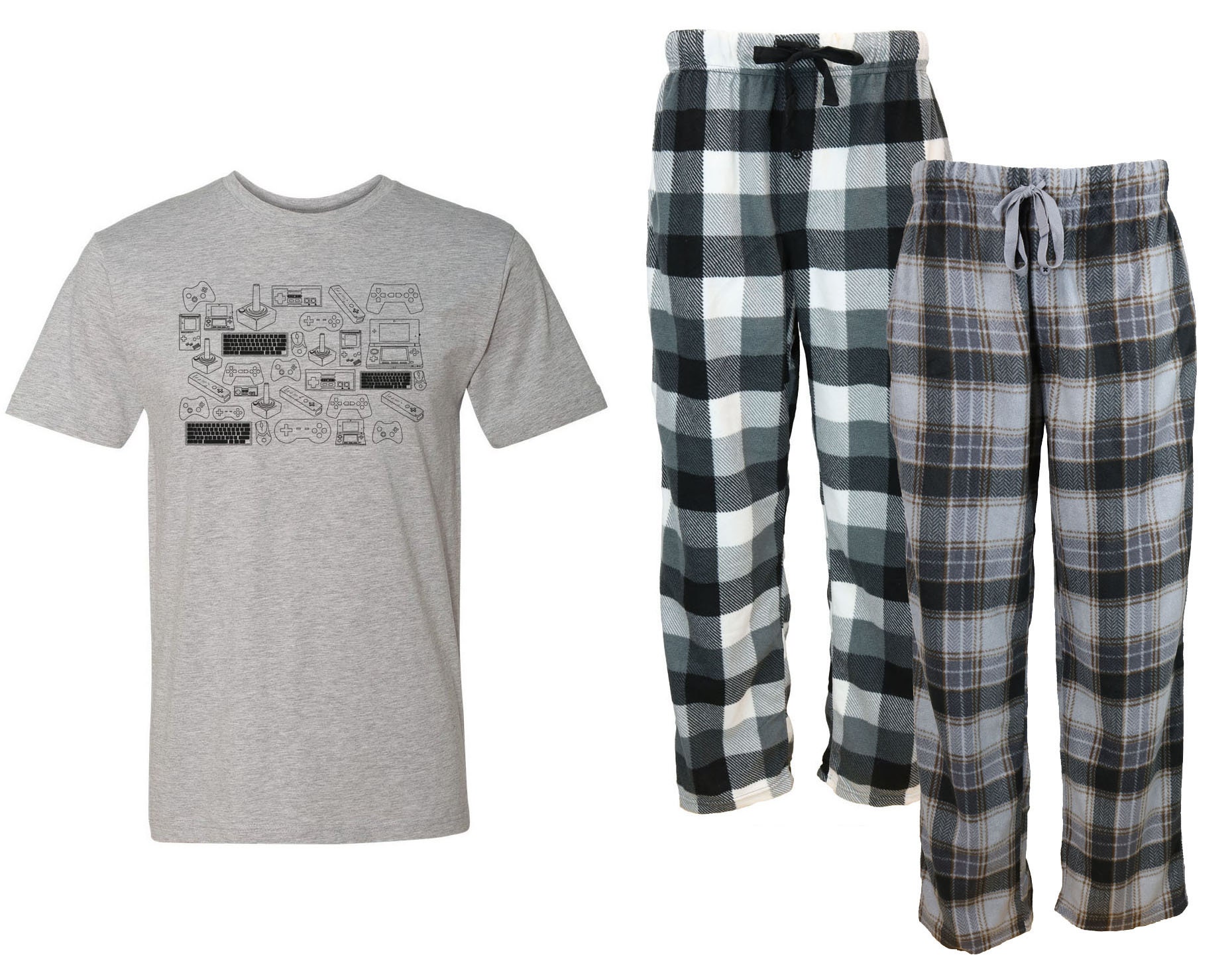 Mens Video Game Pajamas Etsy