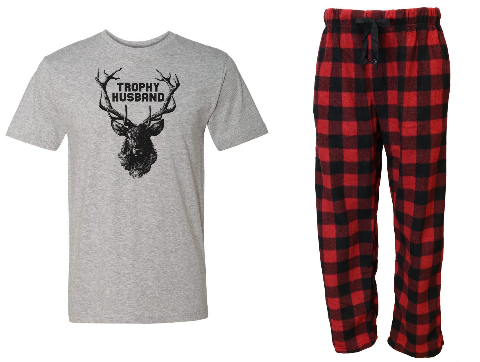 Trophy Hunter Red Pajama Set - Fleece PJ Set, Hunting, Hunter, Gift for  Hunter, Dad, Outdoorsman, Shotgun, Deer Hunter, PJ Set, Plus Size - Etsy, image size:1659x1250