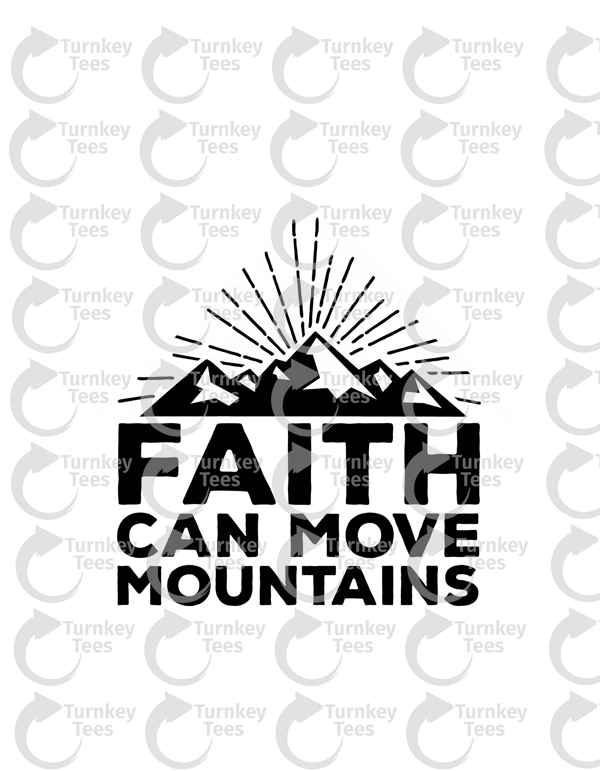 Faith can move mountains svg File Bible SVGFaith svgJesus Etsy