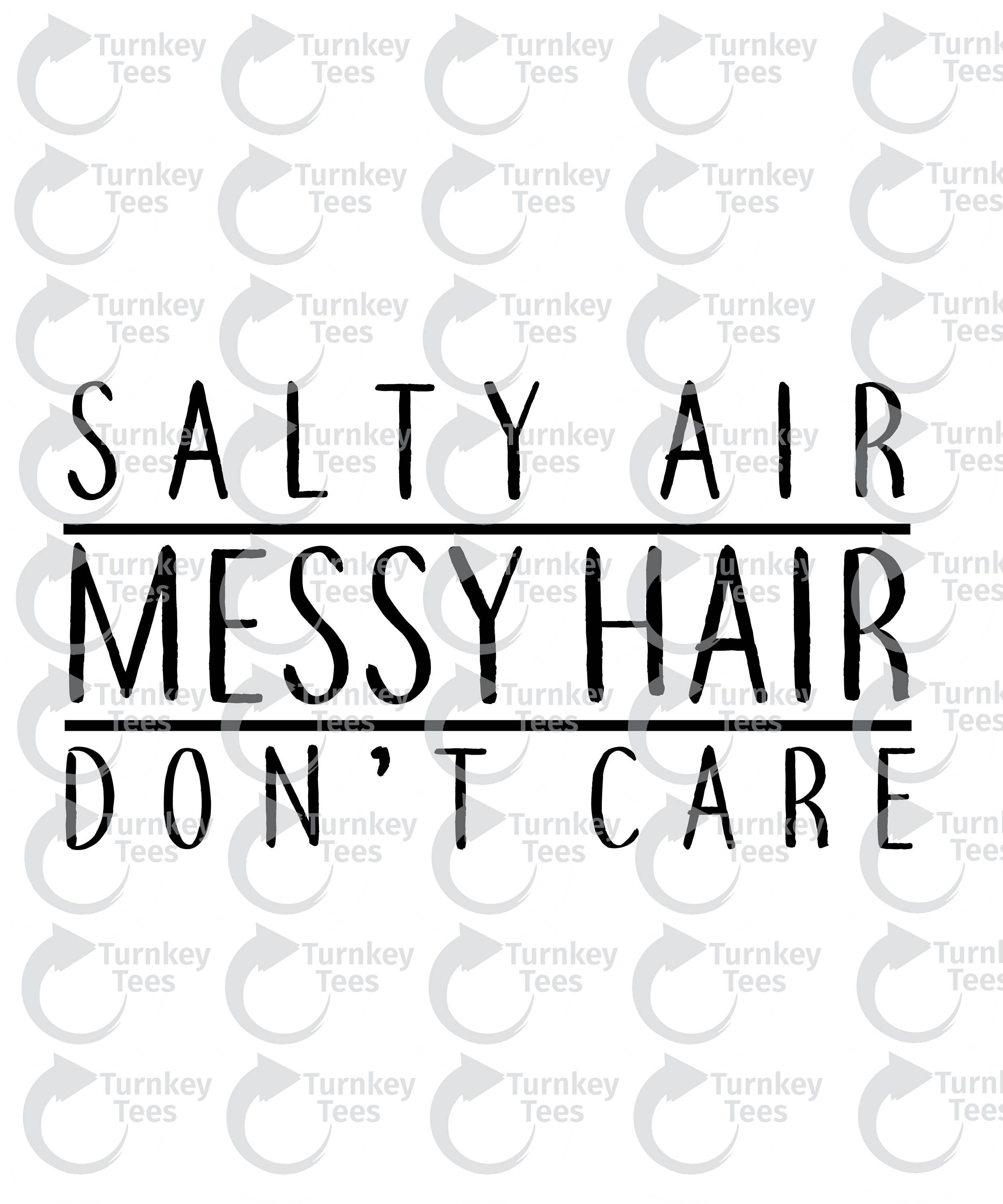 Salty air messy hair don’t care svg FileSummer SVG File | Etsy