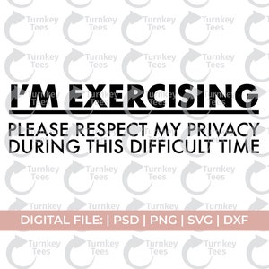fitness svg/I'm exercise svg/sarcastic svg/Gym svg/motivational svg/exercise svg/runner svg/workout svg/weightloss svg