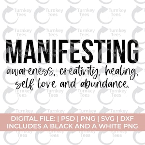 manifesto svg png, manifestando svg png, cura svg png, espiritual svg, amor próprio svg, autocuidado svg, abundância svg, sábio svg, mantra svg