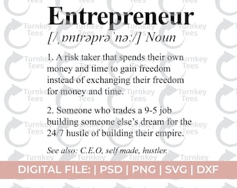 entrepreneur svg, entrepreneurship svg, entrepreneur definition, ceo svg, self made svg, hustler svg, small business svg, girl boss svg