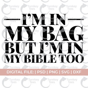Sono nella mia borsa ma sono anche nella mia Bibbia in formato SVG, Nella mia borsa in formato Svg, Nella mia Bibbia in formato Svg, Soldi in formato Svg, Ceo in formato SVG, Imprenditore in formato SVG, Cristiano in formato SVG, Hustle in formato SVG