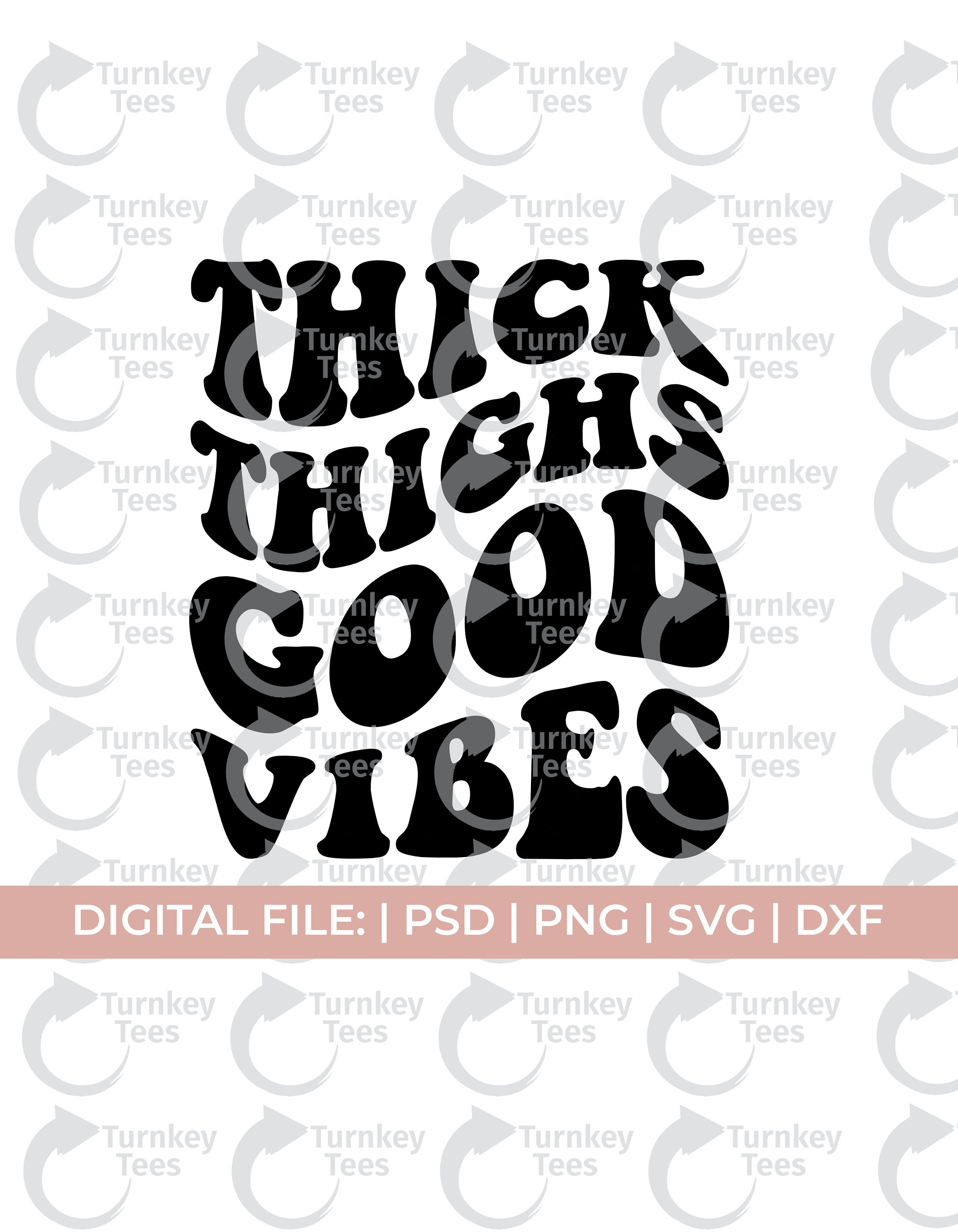 Thick Thighs Thin Patience SVG Digital File -  Canada