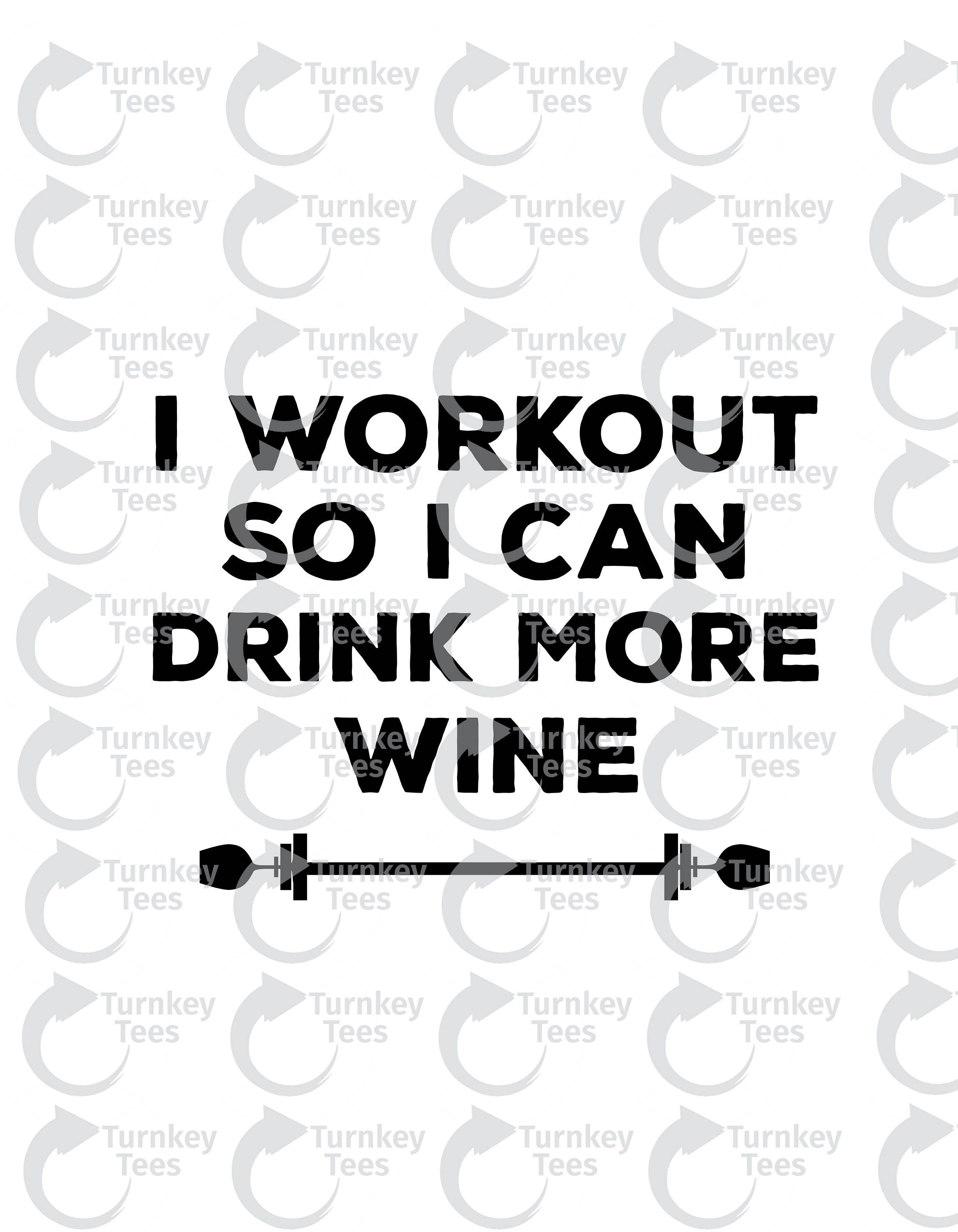 Download I Workout So I Can Drink More Wine Svg Filecoffee Svg File Etsy