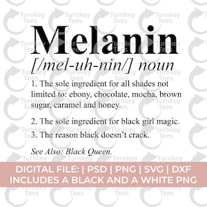 mélanine Svg Png, svg définition mélanine, reine noire svg, svg femme noire, svg afro lady, mélanine dicton svg, svg culture, svg citations noires