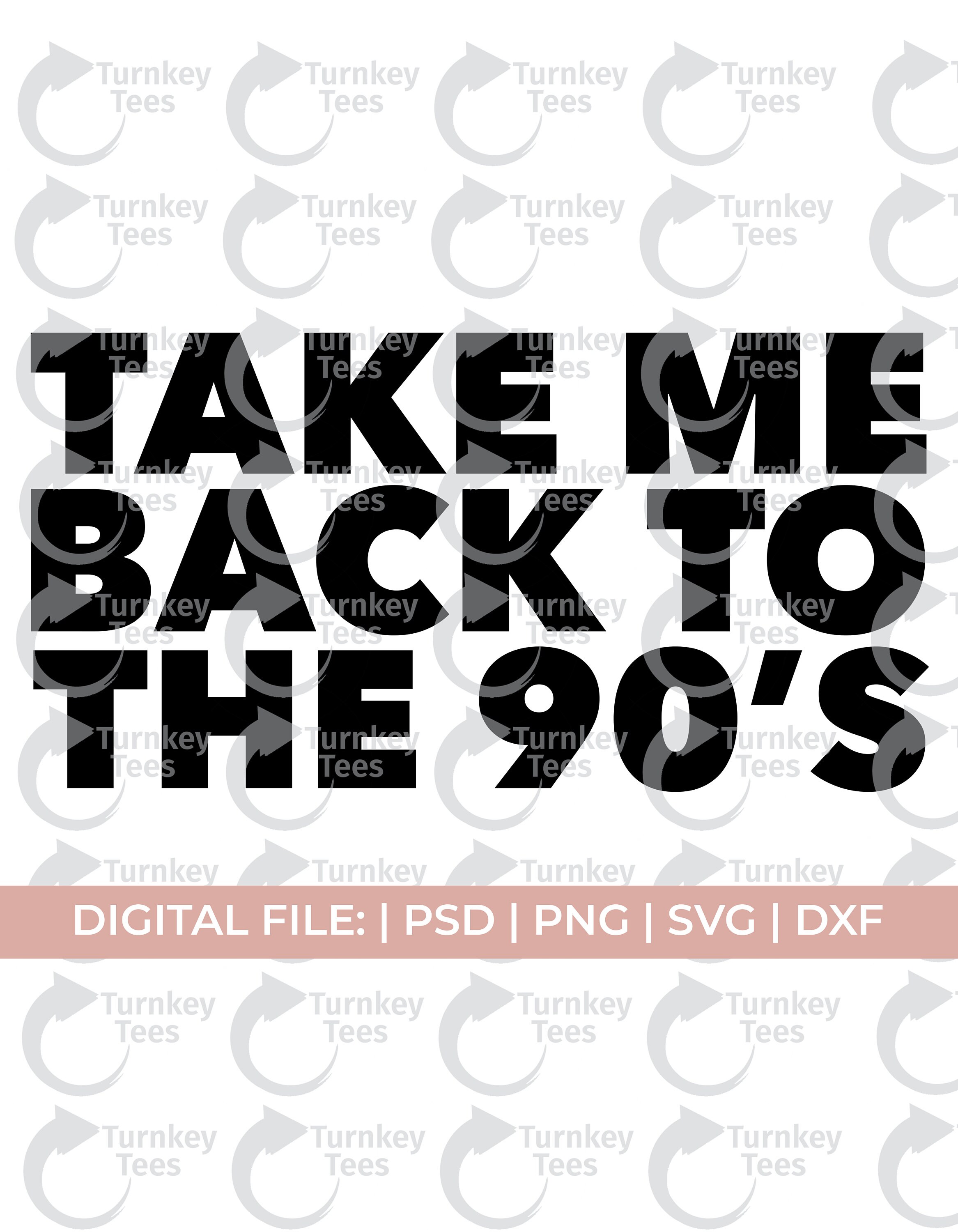 90er SVG 90er Shirt svg 90er Spruch svg take me back to the Etsy Schweiz