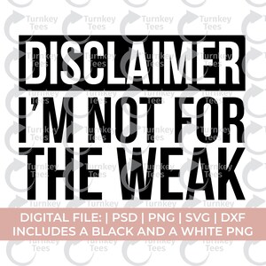 rich svg, I&#39;m not for the weak svg, ceo svg, entrepreneur svg, small business svg, motivational svg, hustle svg, girl boss svg, boss lady