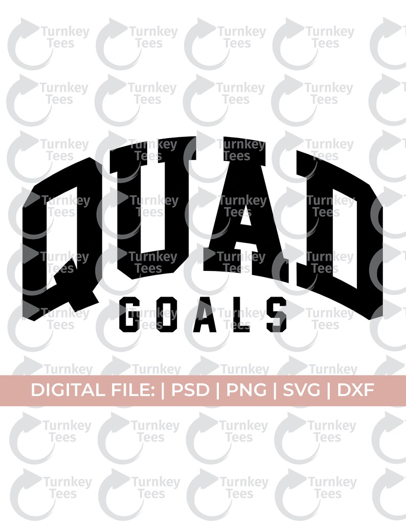 Quad Goals Svg Leg Day Svg Gym Svg Fitness Svg Squat Svg Etsy