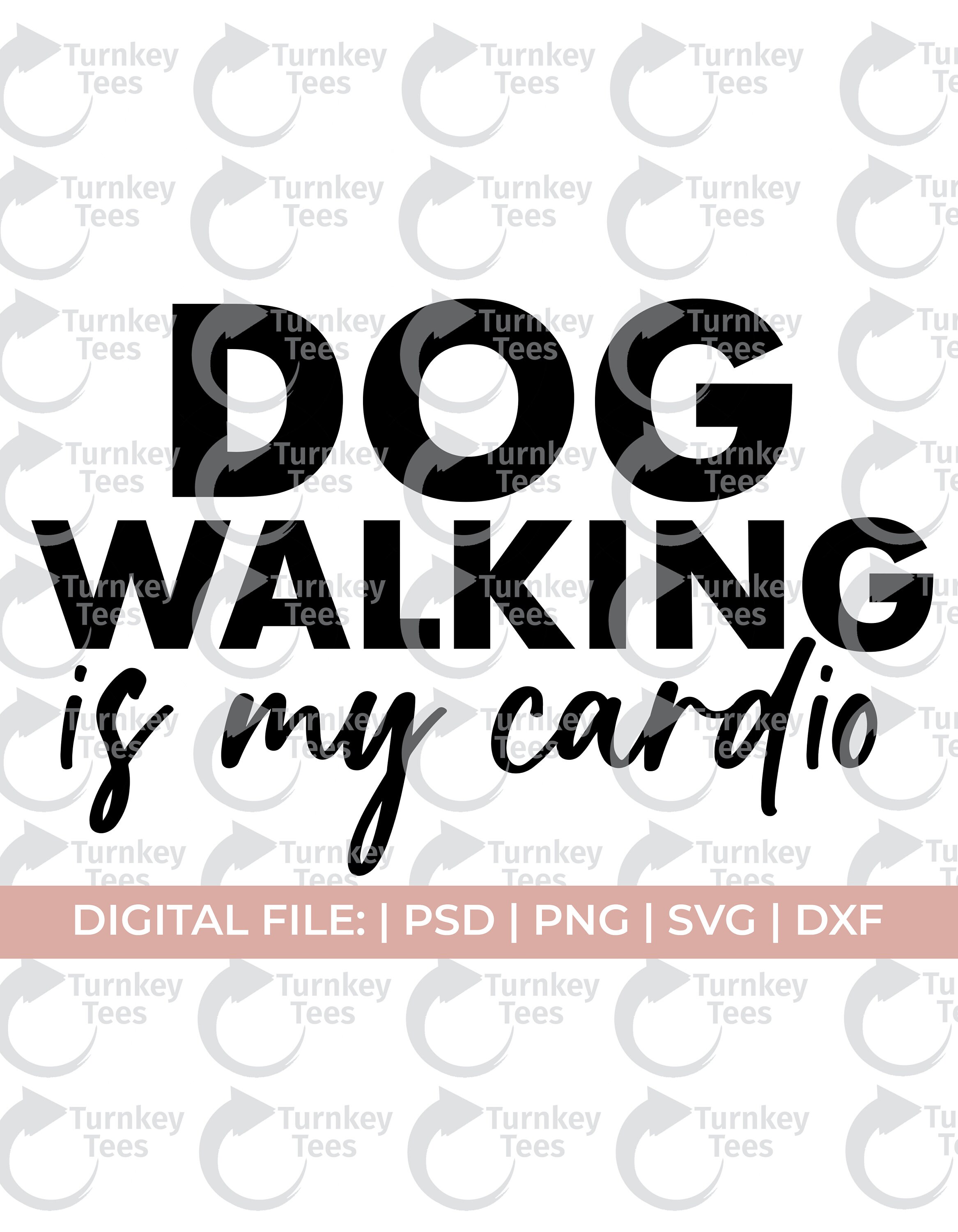 Download Dog Svg Bundledog Walking Is My Cardio Svgdog Mom Svgdog Etsy