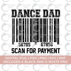 Dance Dad Svg Png, Dance Dad scan voor betaling svg, Funny Dance Dad Svg, Dance Mom Svg Png, Dance Svg Png, Dance Shirt Svg, danseres Svg