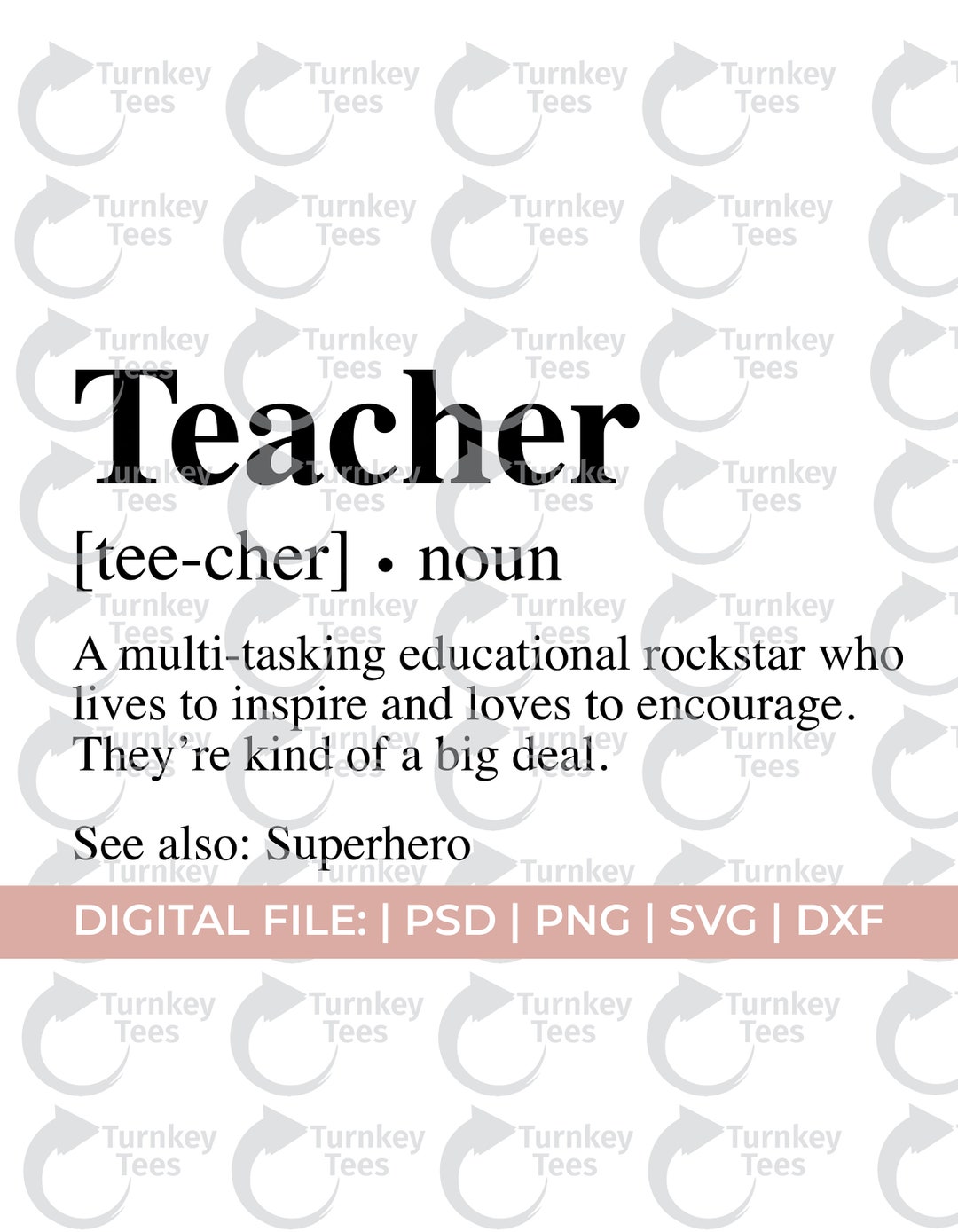 Teacher Svg Teacher Definition Svg Teacher Appreciation Svg - Etsy