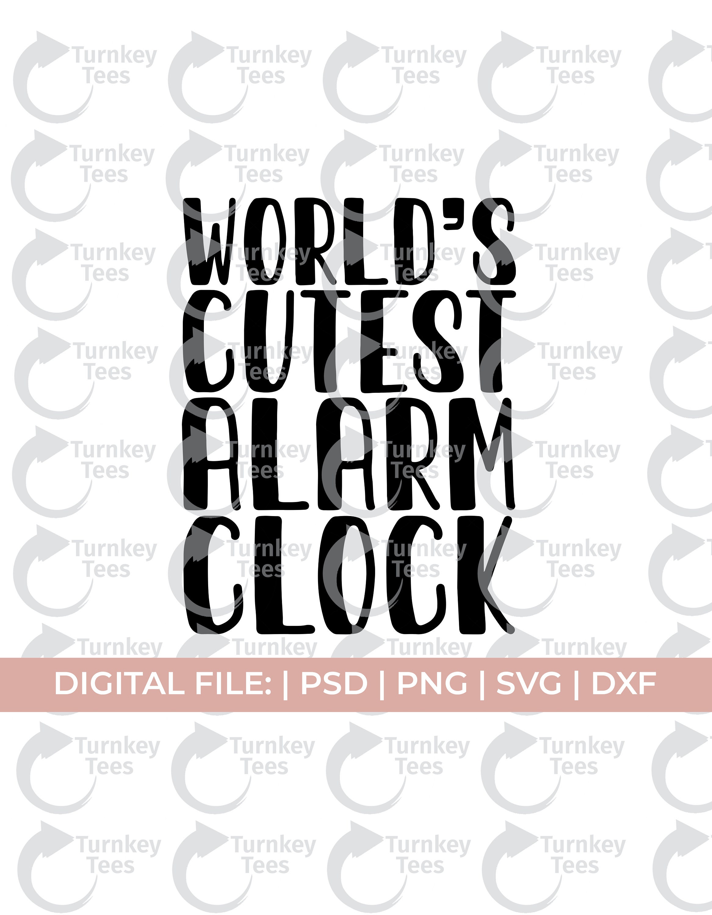 Funny Baby Svg World's Cutest Alarm Clock Svg Cute Baby - Etsy