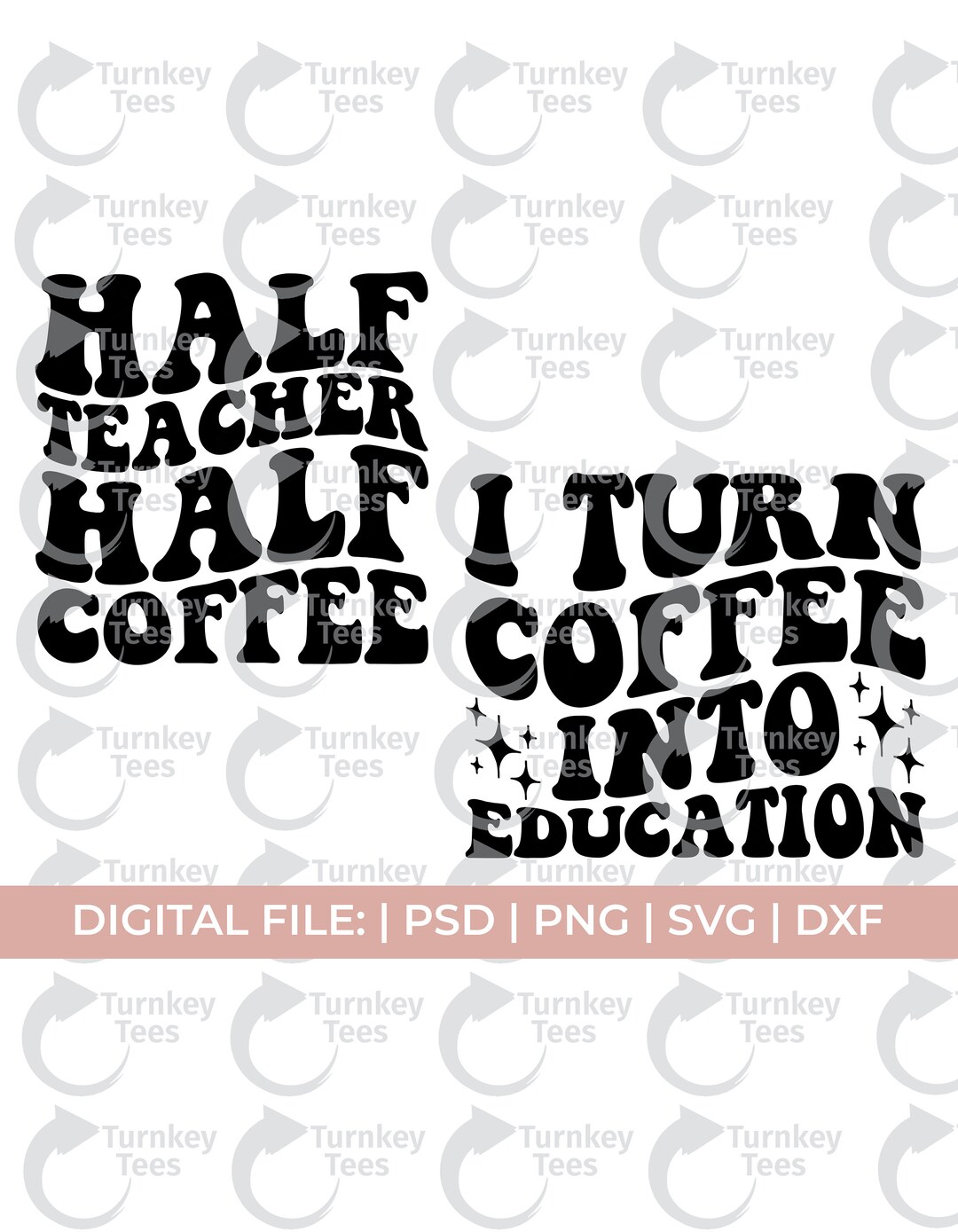 Half Teacher Half Coffee Svg Teacher Svg Funny Teacher Svg Etsy