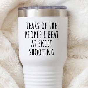 Skeet Shooting Tumbler Trap Shooting Clay Pigeon Shooting Skeet Shooting Gift Shooting Sport Skeet Skeet Shooting Range Break Clays