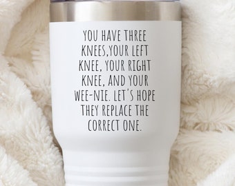 Knee Replacement Gifts, Funny Knee Replacement Surgery Gift, Get Well Soon Gift, Joint Replacement Gift, Operation Recovery