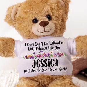 Flower Girl Proposal Flower Girl Proposal Gifts Flower Girl Gifts Flower Girl Proposal Flower Girl Teddy Be My Flower Girl Ask Flower Girl
