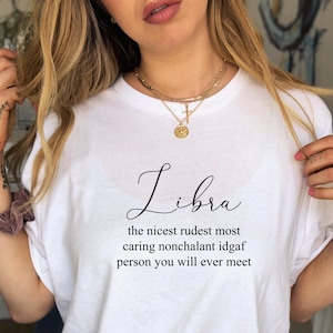 Libra Shirt Libra Gift Libra Gifts Zodiac Sign Shirt Birthday Gift For Libra Astrology Shirt Zodiac Shirt Zodiac Shirts Zodiac Sign Shirts