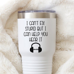 Audiologist Tumbler, Audiologist Gifts, Audiologist in Progress, Audiology Student, Audiology Mug, Ear Doctor Gift, Future Audiologist