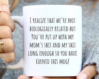 I Realize That We're Not Biologically... - Father's Day gift For Bonus Dad, Gift For Stepfather, Stepdad Gift, Custom Gift For Bonus Dad