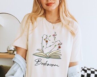 Bookworm Tshirt, Bookworm Gifts, Reading Shirt, Book Lover Shirt, Librarian Shirts, Teacher Book Shirt, Book Lover Gift, Bookish Shirt