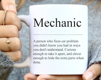 Mechanic Gifts, Mechanic Mug, Funny Gifts for Mechanics, Car mechanic gift, Auto Mechanic Mug, Diesel Mechanic Gift, Funny Mechanic Gifts