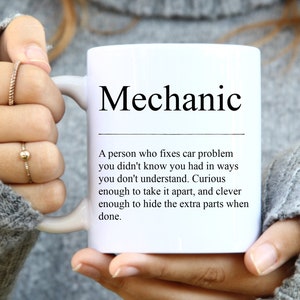 Mechanic Gifts, Mechanic Mug, Funny Gifts for Mechanics, Car mechanic gift, Auto Mechanic Mug, Diesel Mechanic Gift, Funny Mechanic Gifts