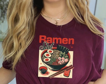Ramen Shirt Funny Foodie Shirt Ramen Spicy Shirt Japanese Food Anime Apparel Manga Shirt Ramen Noodles Anime Lovers Shirt Kawaii Shirt
