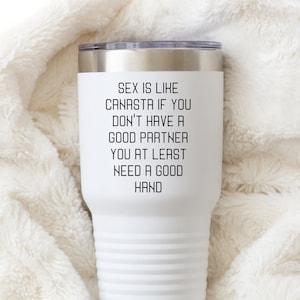 Canasta Gift, Funny Gift for Canasta Lovers, Canasta Tumbler, Funny Canasta Gift, Personalised Canasta Gifts, Canasta Players Mug