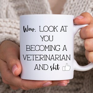 Regalos para veterinarios: futuro estudiante de FP, aspirante a FP, ideas de regalos de graduación de FP, taza de tecnología veterinaria, regalo para graduados de veterinaria, felicitaciones