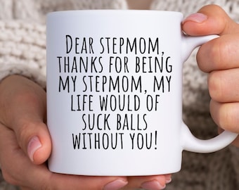 Step Mom Gifts, Stepmother Mug, Stepmom Mug, Gifts for Step Mom, Stepmom Present, Mother's Day Gift Idea, Funny Gift for Stepmom Coffee Cup