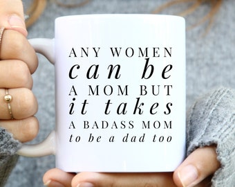 Cadeau de fête des mères pour maman célibataire, tasse pour maman célibataire, cadeau d'appréciation pour maman célibataire, cadeau pour maman célibataire, tasse de coparentalité
