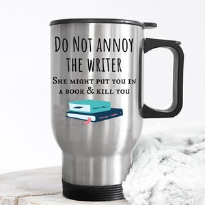 Zukünftiger Bestseller-Autor - Lustiges Schriftsteller-Geschenk, Journalisten-Becher, Autor-Reisebecher, Buch-Liebhaber-Geschenk, zukünftiger Autor-Geschenk, Geschenk für neuen Autor