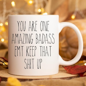 Emt Gifts Paramedic Gift Ems First Responder Gift Paramedic Gifts Emergency Department New Job Gift Emt Mom Emt Mug Emt Appreciation