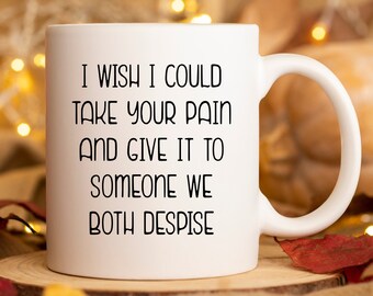 Thinking of You Gift Mug Encouragement Gift Affirmation Gift Support Gift for Cancer patient Uplifting Gift for friend Thinking of You Cup