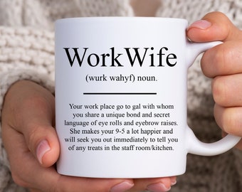 Rolig present till jobbet/frun - kaffemugg, födelsedag, uppskattning, julklappar, presenter till kollega, uppskattningspresent, födelsedagspresent, företagspresent