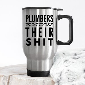 Cadeau de plombier, Tumbler de plombier, cadeau de plombier pour hommes, cadeau pour femmes, cadeaux de plomberie, idée de cadeau de plombier drôle, cadeau gag de plombier, tasse de plomberie