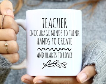 Cadeau personnalisé d’enseignant, cadeaux personnalisés d’enseignant, tasse d’enseignant, cadeaux d’enseignant, cadeau d’appréciation d’enseignant, cadeaux de retour à l’école pour des enseignants