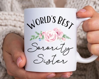 Regalos de hermandad, taza de hermandad, mejor hermana de hermandad del mundo, regalo para hermanas de hermandad, regalos de amigos de hermandad, taza de hermana de hermandad